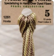 Perle Cotton (Weeks Dye Works) Size # 5 Group 1 (A-L)