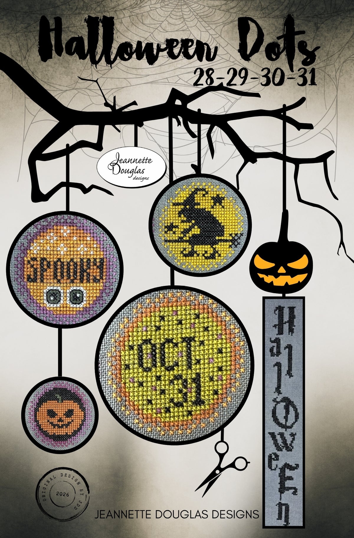 Halloween Dots Series - ﻿28-29-30-31