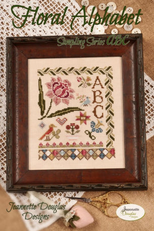 Floral Alphabet Sampling Series (ABC)