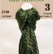 Perle Cotton (Weeks Dye Works) Size # 3