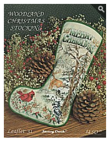 Woodland Christmas Stocking - Leaflet 31