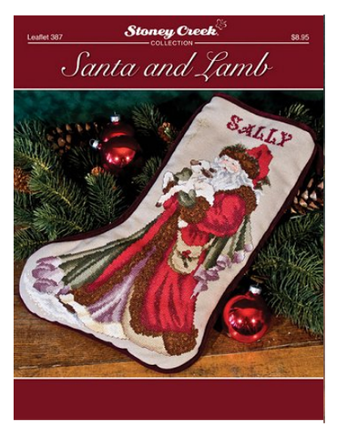 Santa and Lamb - Leaflet 387