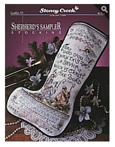 Shepherd's Sampler Stocking - Leaflet 55