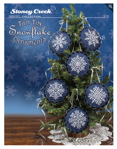 Tart Tin Snowflake Ornaments - Leaflet 621