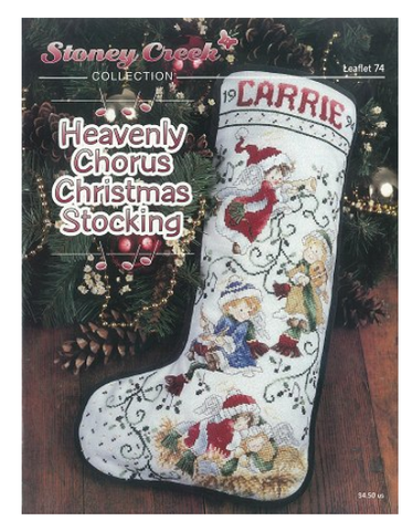 Heavenly Chorus Christmas Stocking - Leaflet 74