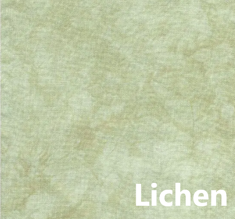 Lichen - Hand Dyed Newcastle Linen - 40 count