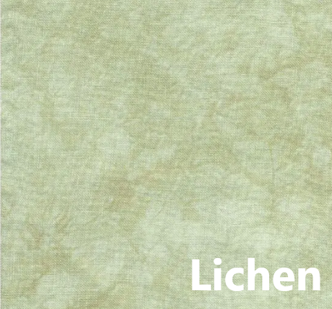 Lichen - Hand Dyed Newcastle Linen - 40 count