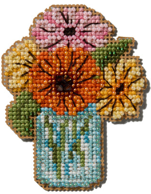 2025 Spring Bouquet Ornament Kits by Mill Hill