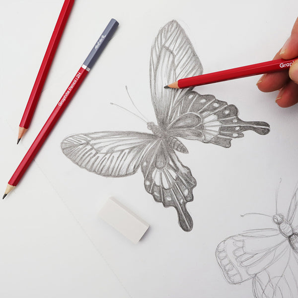 Graphite Pencils - 12 pieces