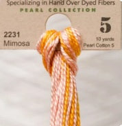 Perle Cotton (Weeks Dye Works) Size # 5 Group 2 (M-Z)