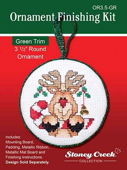 Ornament Finishing Kit - 3 1/2" Round