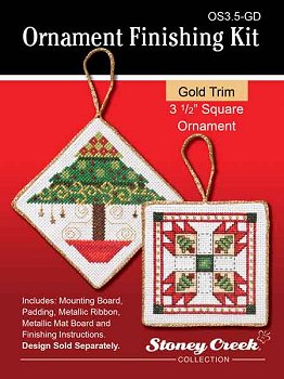 Ornament Finishing Kit - 3 1/2" Square