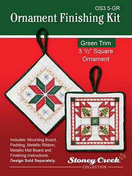 Ornament Finishing Kit - 3 1/2" Square