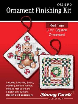 Ornament Finishing Kit - 3 1/2" Square