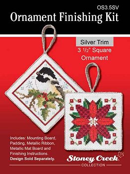 Ornament Finishing Kit - 3 1/2" Square