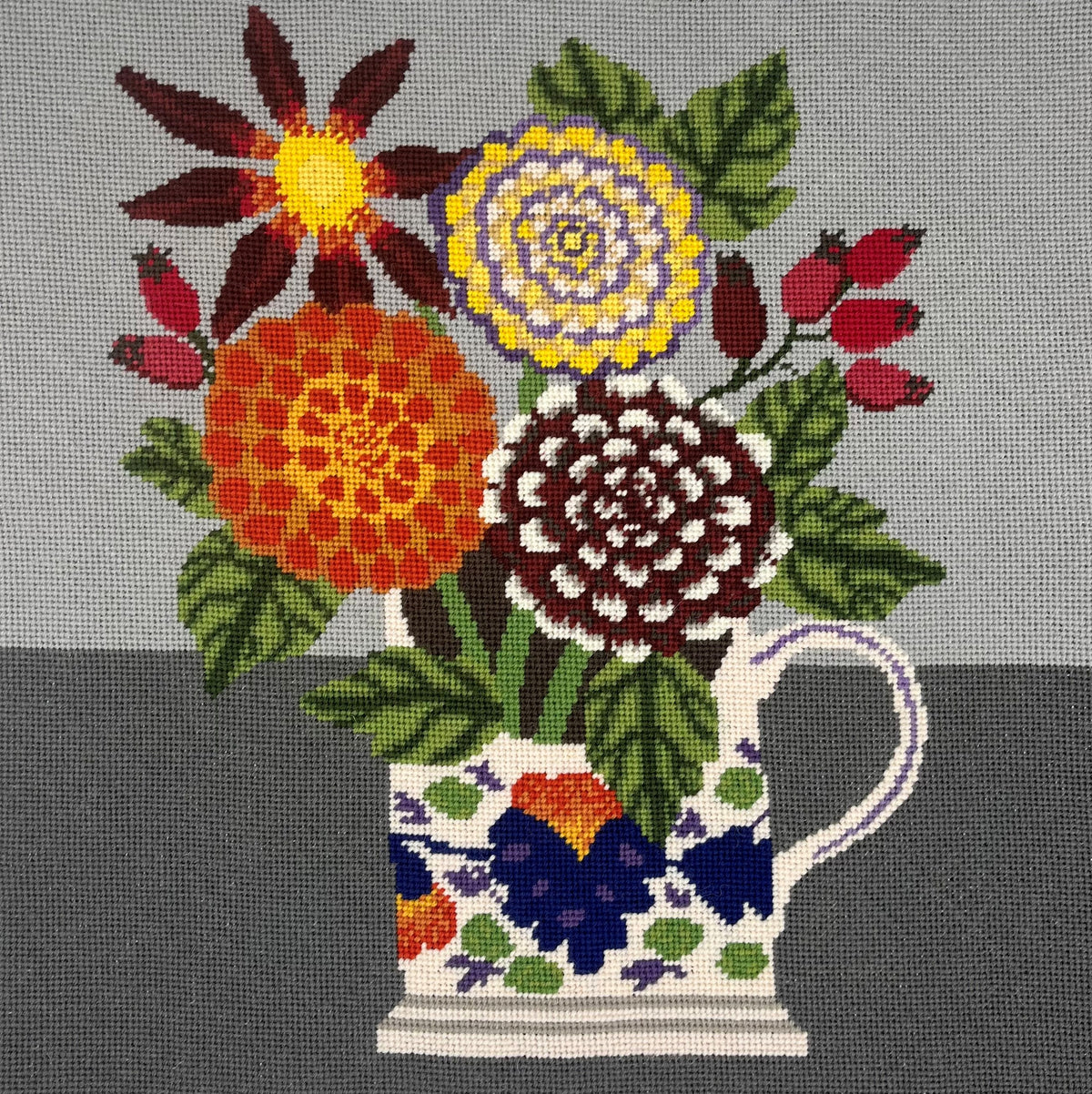 Orange Dahlia - Appleton Tapestry Kit