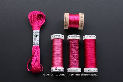 Pack Decouverte - Fushia (Gobelins/Soie de Paris)