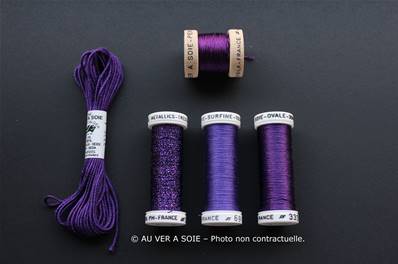 Pack Decouverte - Violet (Ovale/Surfine)