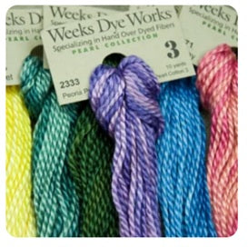 Perle Cotton (Weeks Dye Works) Size # 3