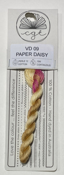 Perle #12 - Cottage Garden Thread - Discontinued Thread line