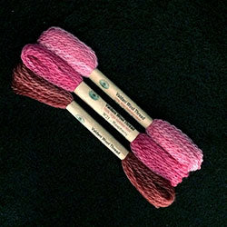 Crewel Wool/Overdyed (Set of 3) - Pinks