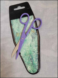 Purple Matte Finish Epoxy - 11cm Laundry Scissors