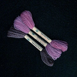 Crewel Wool/Overdyed (Set of 3) - Purples