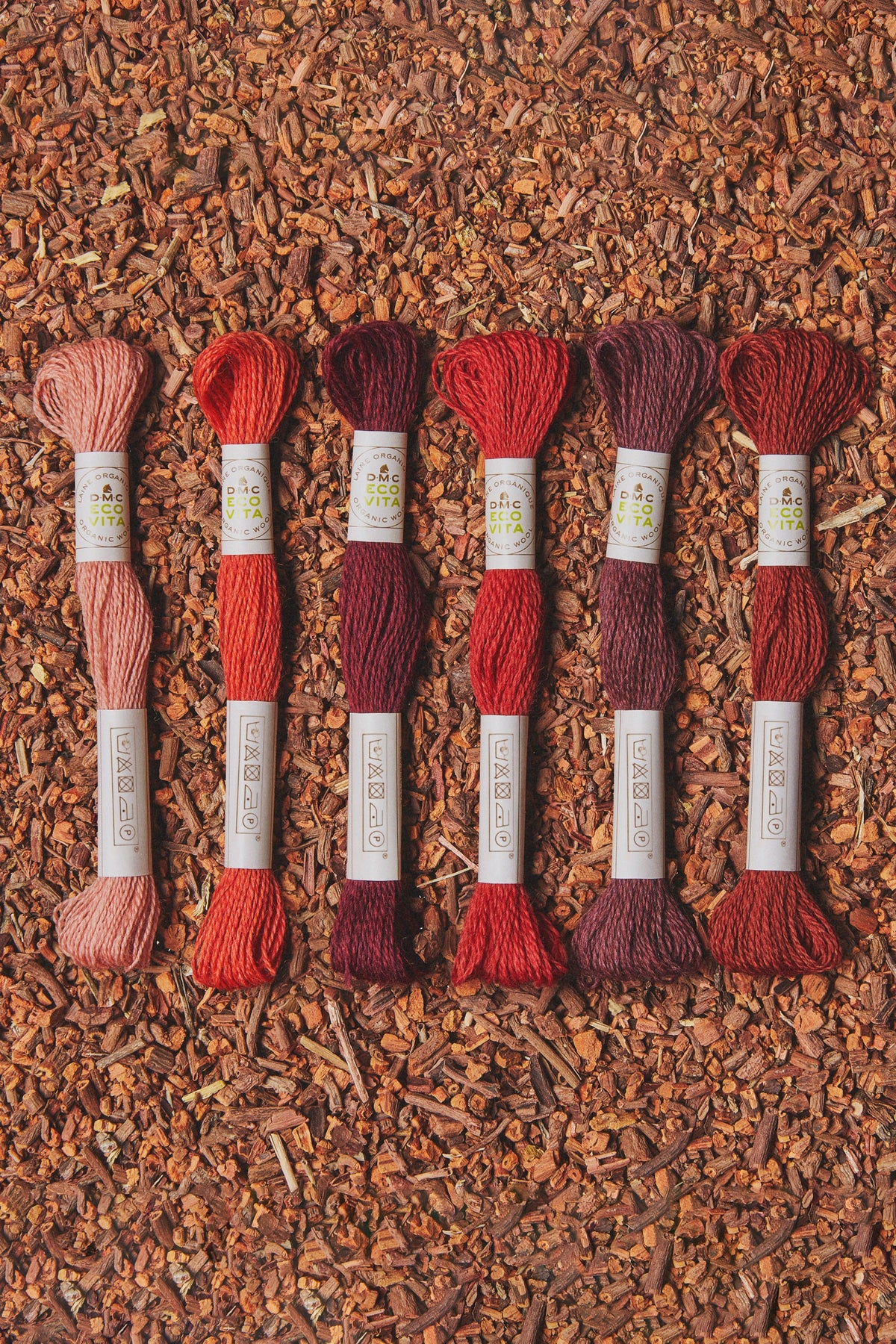 Eco Vita Naturally Dyed Organic Wool Thread