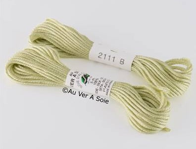 Soie d’Alger® - 5M skein - Yellow Green Colour Range