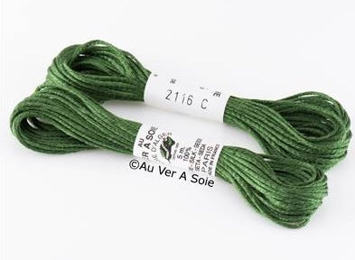 Soie d’Alger® - 5M skein - Yellow Green Colour Range