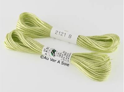 Soie d’Alger® - 5M skein - Yellow Green Colour Range
