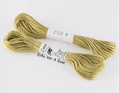 Soie d’Alger® - 5M skein - Yellow Green Colour Range