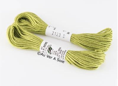 Soie d’Alger® - 5M skein - Yellow Green Colour Range