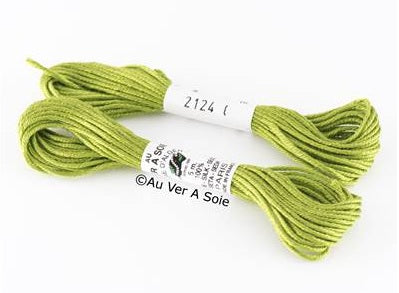 Soie d’Alger® - 5M skein - Yellow Green Colour Range