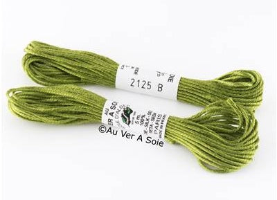 Soie d’Alger® - 5M skein - Yellow Green Colour Range
