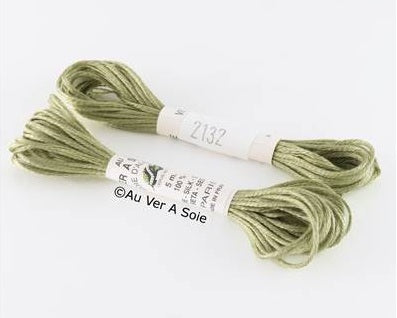 Soie d’Alger® - 5M skein - Yellow Green Colour Range