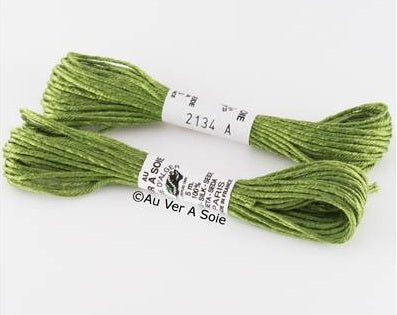 Soie d’Alger® - 5M skein - Yellow Green Colour Range