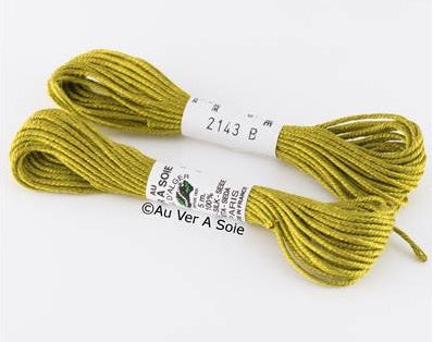 Soie d’Alger® - 5M skein - Yellow Green Colour Range