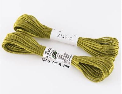 Soie d’Alger® - 5M skein - Yellow Green Colour Range