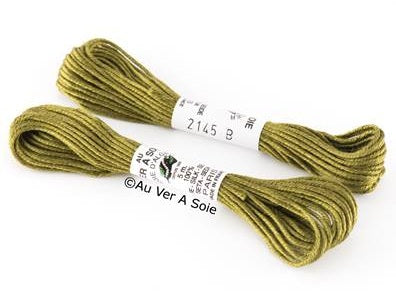 Soie d’Alger® - 5M skein - Yellow Green Colour Range