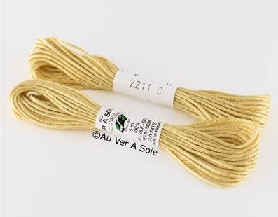 Soie d’Alger® - 5M skein - Yellow Green Colour Range