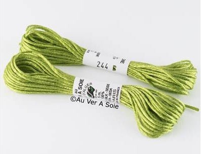 Soie d’Alger® - 5M skein - Yellow Green Colour Range