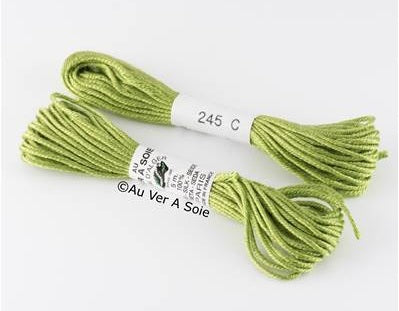 Soie d’Alger® - 5M skein - Yellow Green Colour Range