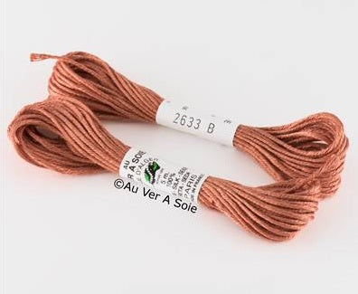 Soie d’Alger® - 5M skein - Red Orange Colour Range