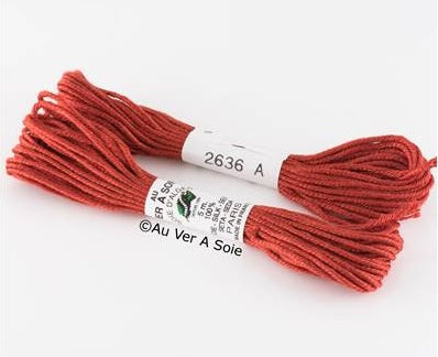 Soie d’Alger® - 5M skein - Red Orange Colour Range