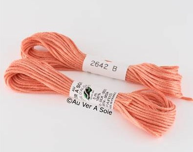 Soie d’Alger® - 5M skein - Red Orange Colour Range