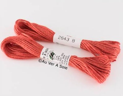Soie d’Alger® - 5M skein - Red Orange Colour Range