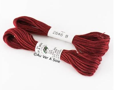 Soie d’Alger® - 5M skein - Red Orange Colour Range