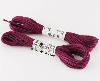 Soie d’Alger® - 5M skein - Red Violet Colour Range