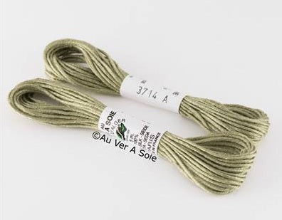 Soie d’Alger® - 5M skein - Yellow Green Colour Range